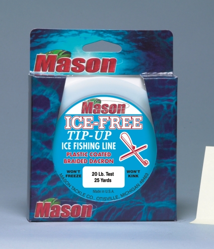 REACTION TACKLE Ice Monofilament Fishing Line- Tip Ups and Ice